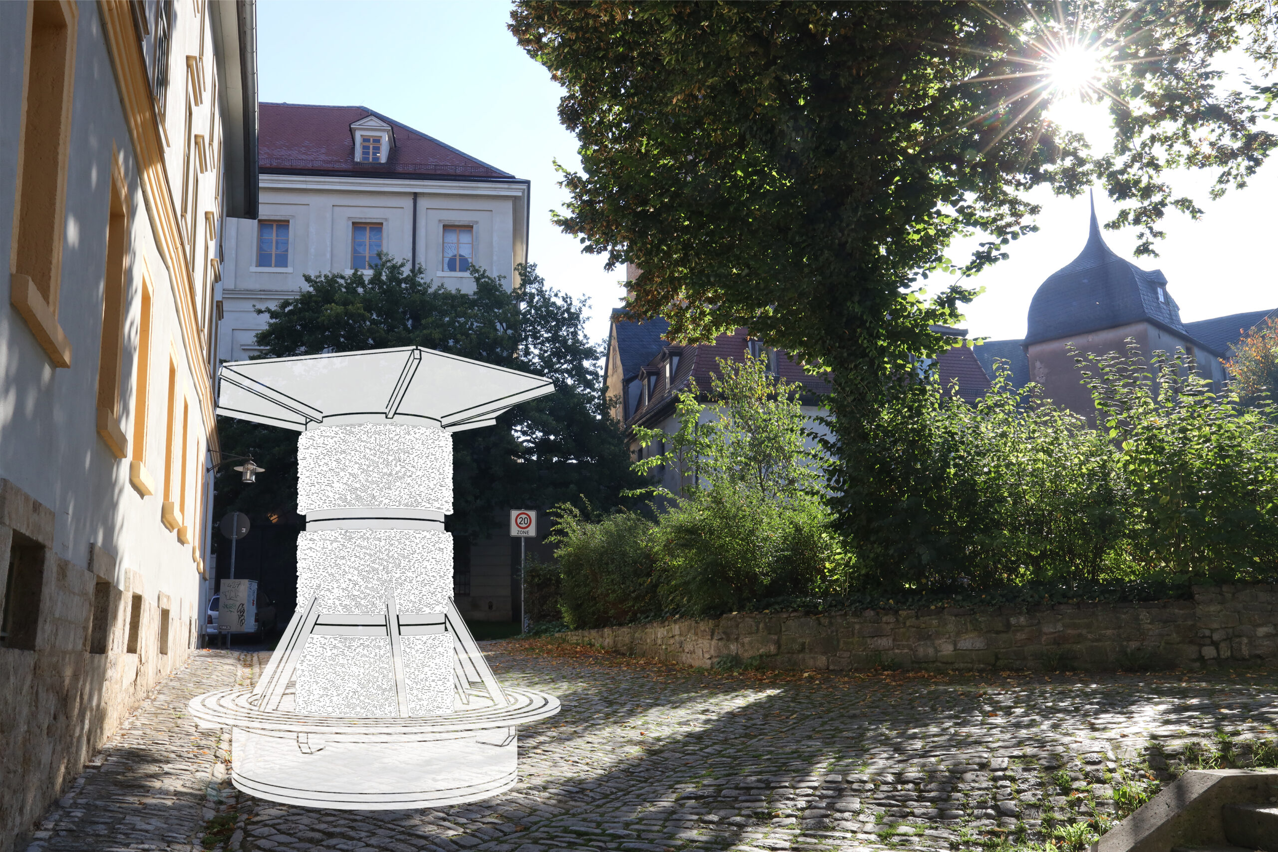 Öffentliche Plätze